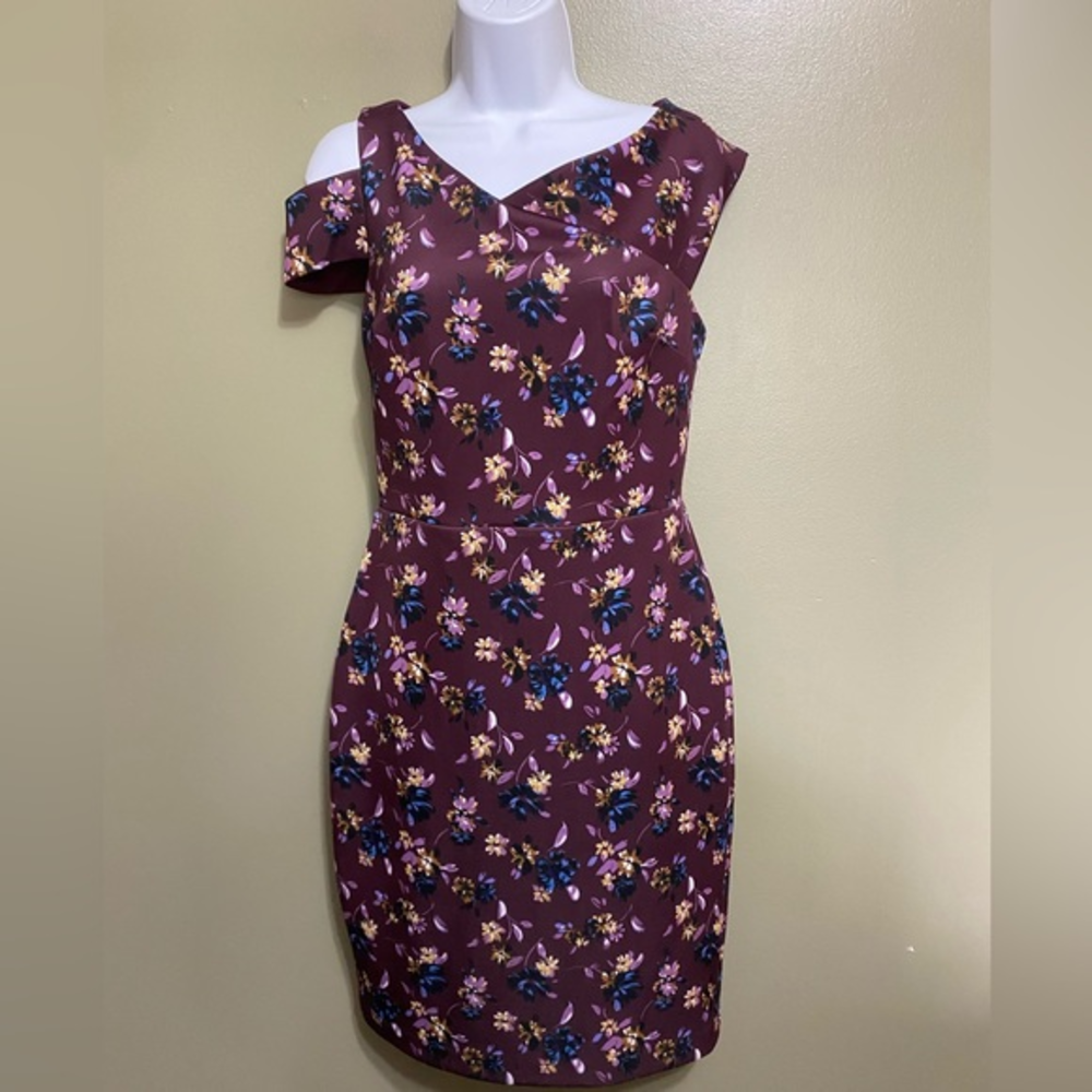 NWT Alexia Admor Flowered Dress, Size S